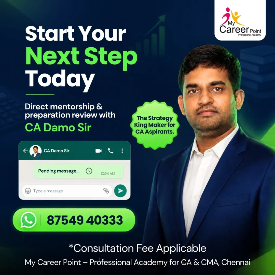 CA Mentorship & Result Strategy Session with CA Damo Sir